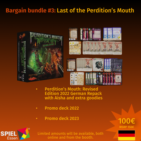 Bargain bundle #3: The last of Perdition's Mouth (DE)