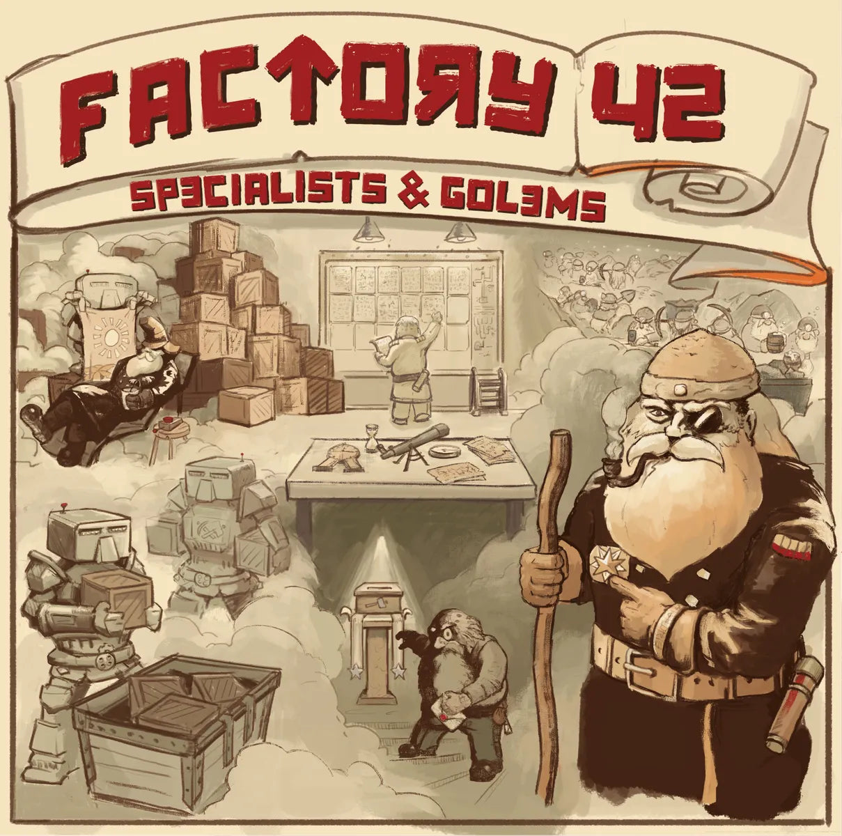 Factory 42 - Specialists & Golems (Expansion)