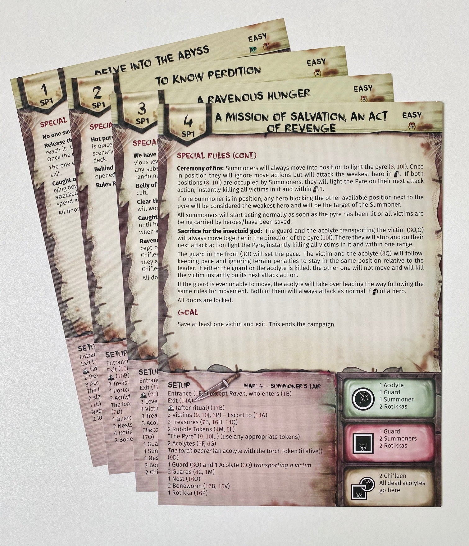 Perdition's Mouth - Scenario Pack