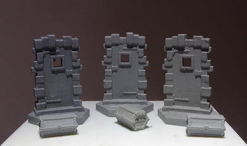 Perdition's Mouth -Doors and Chests (Miniature) 2nd Edition