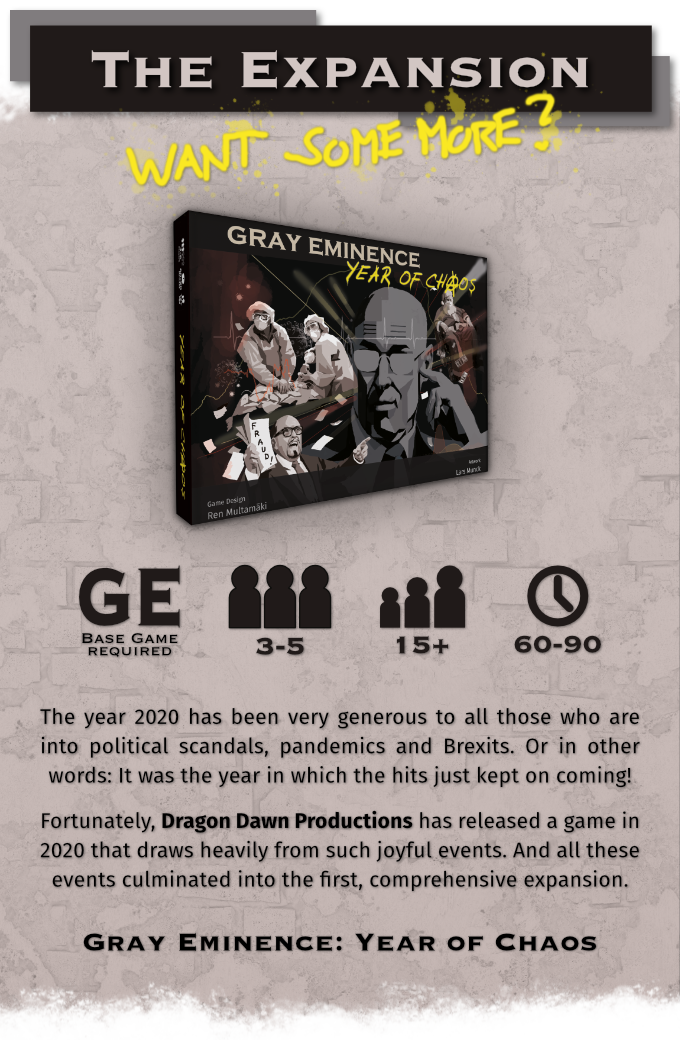 Gray Eminence - Year of Chaos (Expansion)