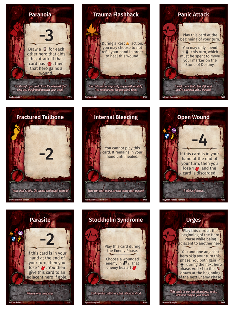Perdition's Mouth - "Wound" Promo Deck